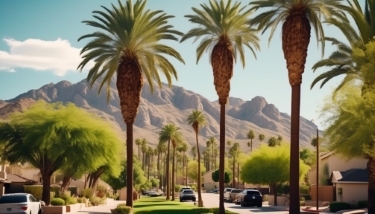 Palm Tree Trimming in Tempe, AZ
